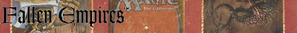 Fallen Empires Singles | Magic: The Gathering