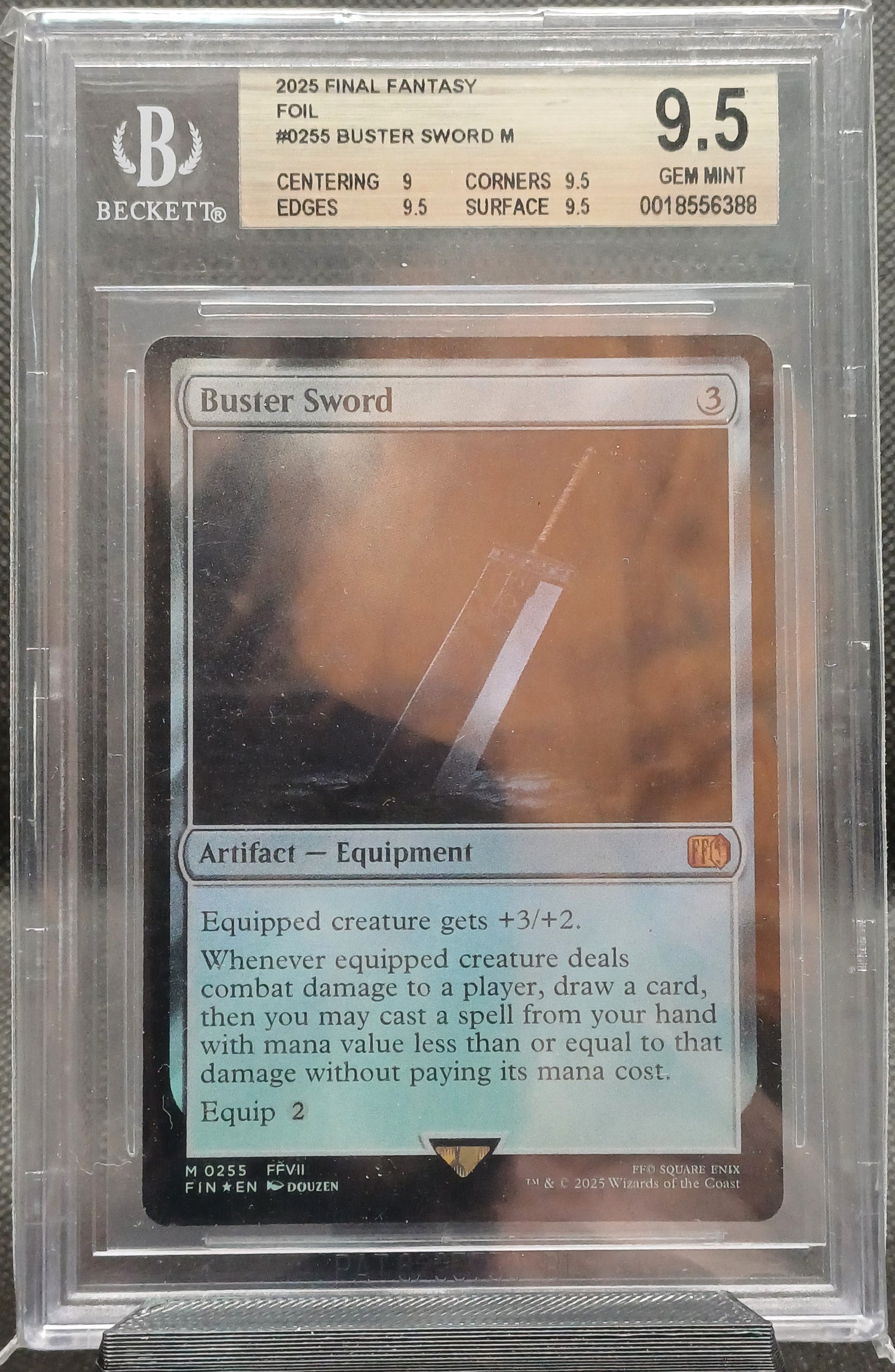buster sword mtg card 0255 FOIL AURON, VENERATED GUARDIAN X4 the last airbender Commander Deck:Blight Curse
