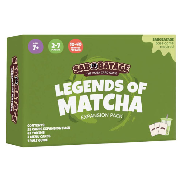 Sabobatage: Legends Of Matcha Expansion