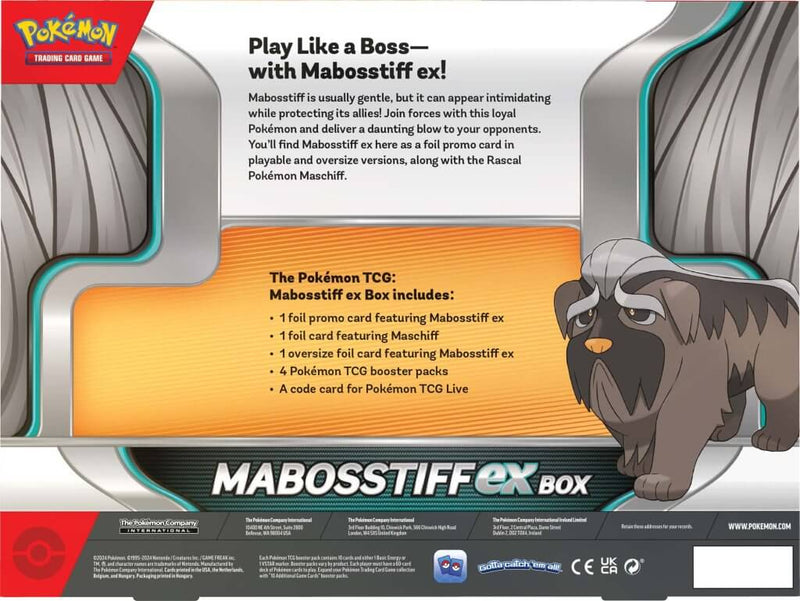 Mabosstiff ex Box | Pokemon TCG
