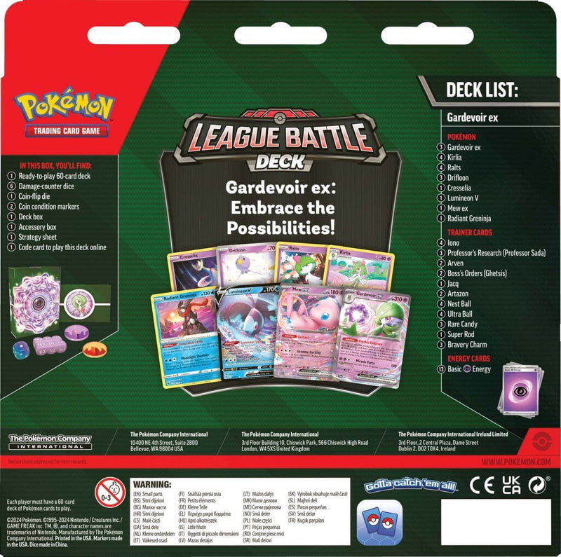 League Battle Deck: Gardevoir ex | Pokemon TCG