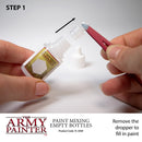 The Army Painter Paint Mixing Empty Bottles