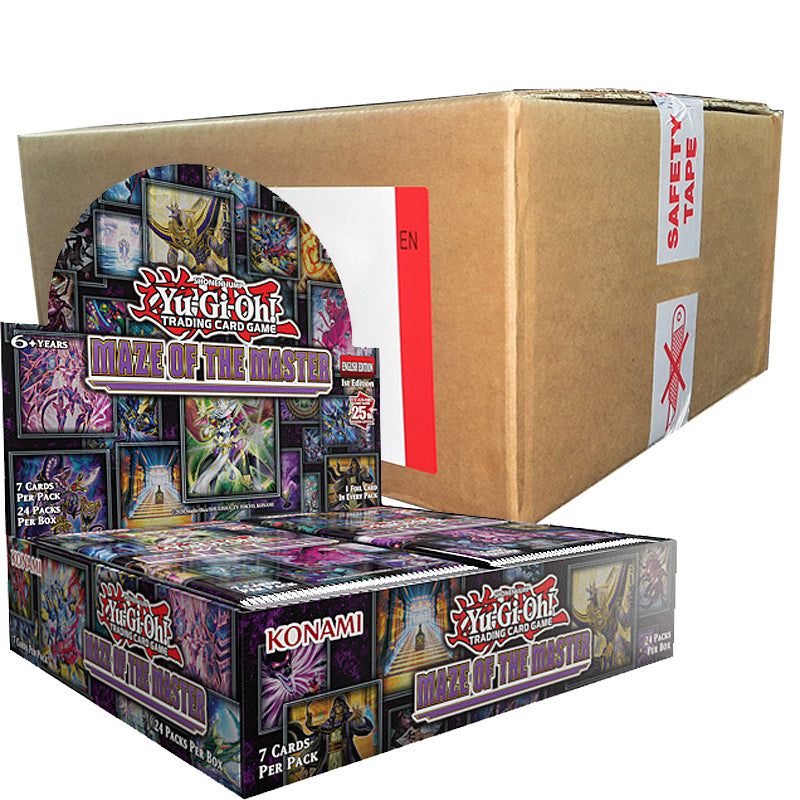 Maze of the Master Booster Case (12) | Yu-Gi-Oh! TCG Maze of the Master Booster Case (12) | Yu-Gi-Oh! TCG