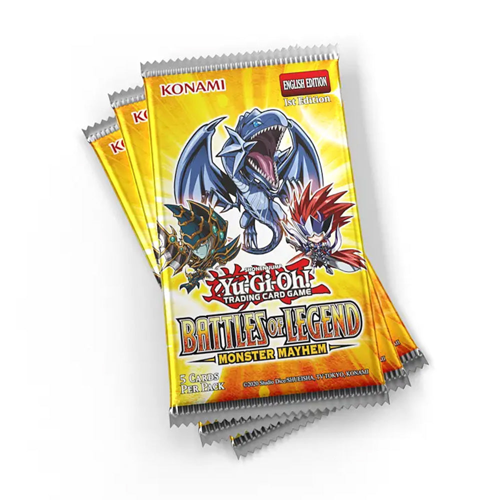 Battle of Legend: Monster Mayhem Booster 3-Pack Tuckbox | Yu-Gi-Oh! TC Battle of Legend: Monster Mayhem Booster 3-Pack Tuckbox | Yu-Gi-Oh! TC
