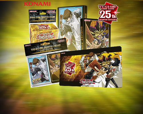 Yugi & Kaiba Quarter Century Accessory Bundle