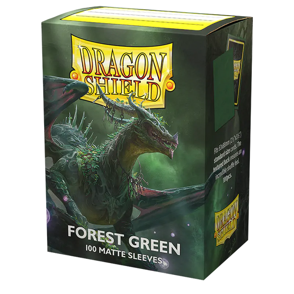 Matte Standard Sleeves (Forest Green) | Dragon Shield