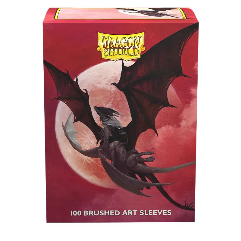 Brushed Art Standard Sleeves 'Valentine Dragon 2024' | Dragon Shield