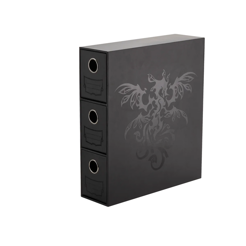 Fortress Card Drawers (Black) | Dragon Shield