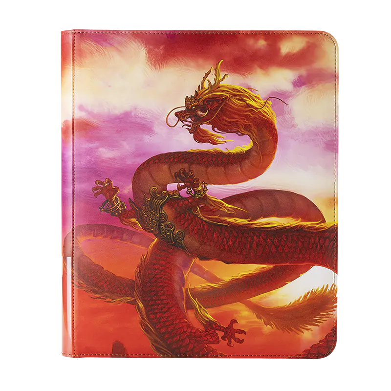 Card Codex Zipster Binder Regular 'Wood Dragon 2024' | Dragon Shield