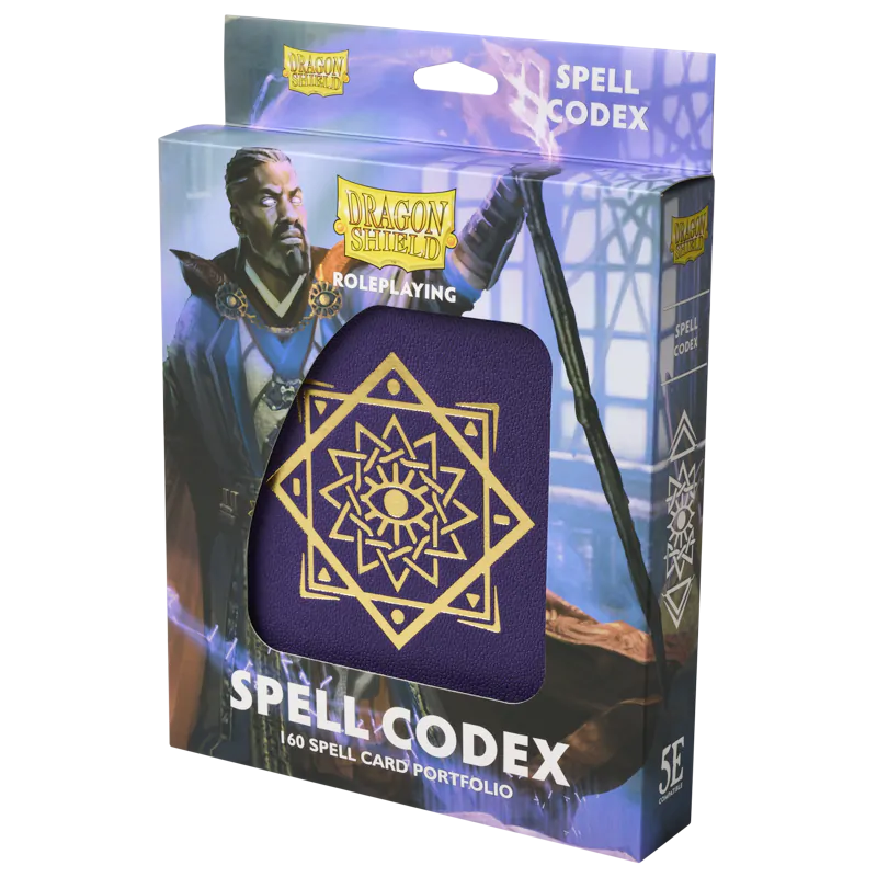 Spell Codex - Arcane Purple | Dragon Shield