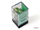 Marble Green/dark green Polyhedral 7-Dice Set | Chessex