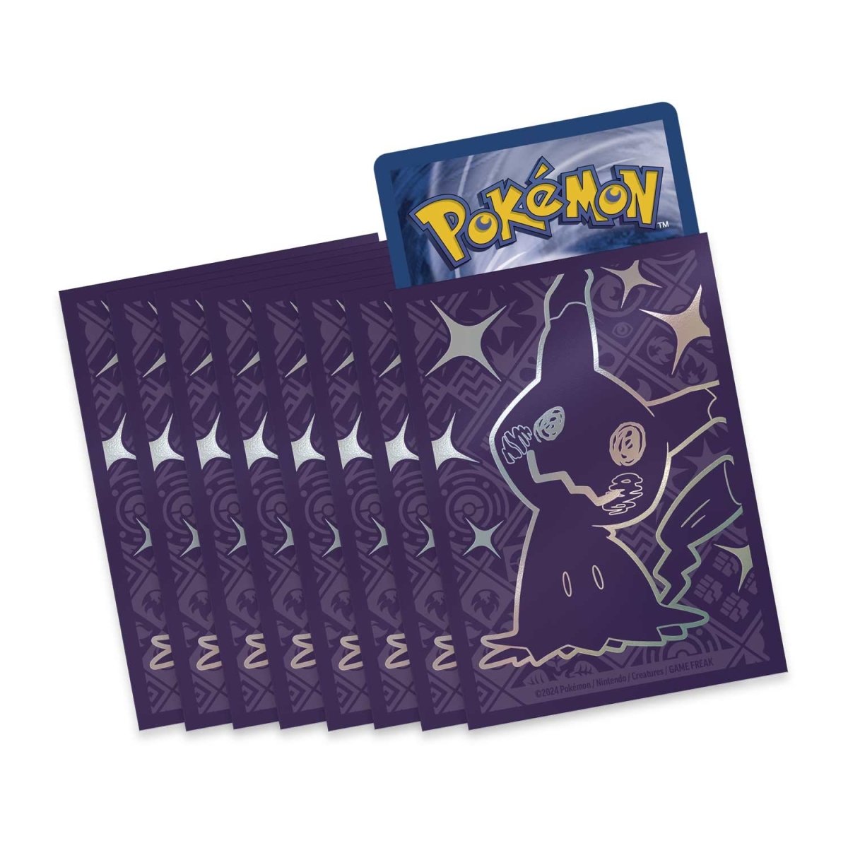 Pokemon TCG Paldean Fates ETB Mimikyu Sleeves