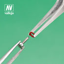 Flat Rounded Stainless Steel Tweezers (120 mm)