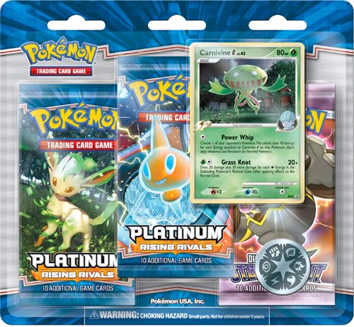 pokemon platinum rising rivals booster pack 4 Rising Rivals Booster Pack