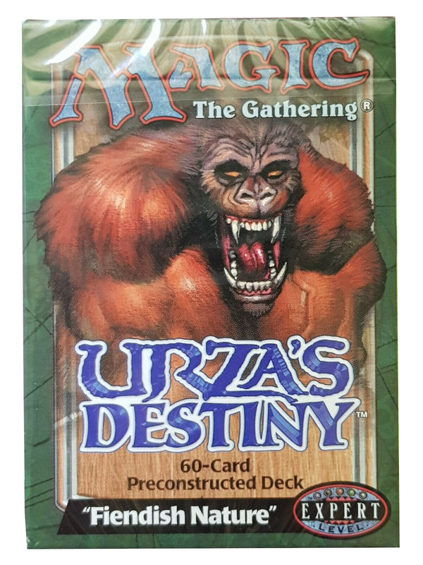 Urza's Destiny - Preconstructed Theme Deck (Fiendish Nature)