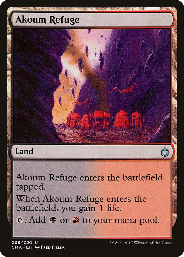 Akoum Refuge [Commander Anthology]