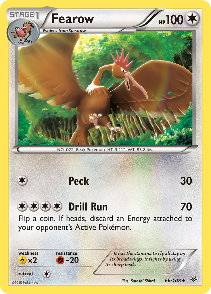 ポケモンカード　Fearow WCS 2007 Fearow #18 Prices | Pokemon World Championships 2007 | Pokemon Cards