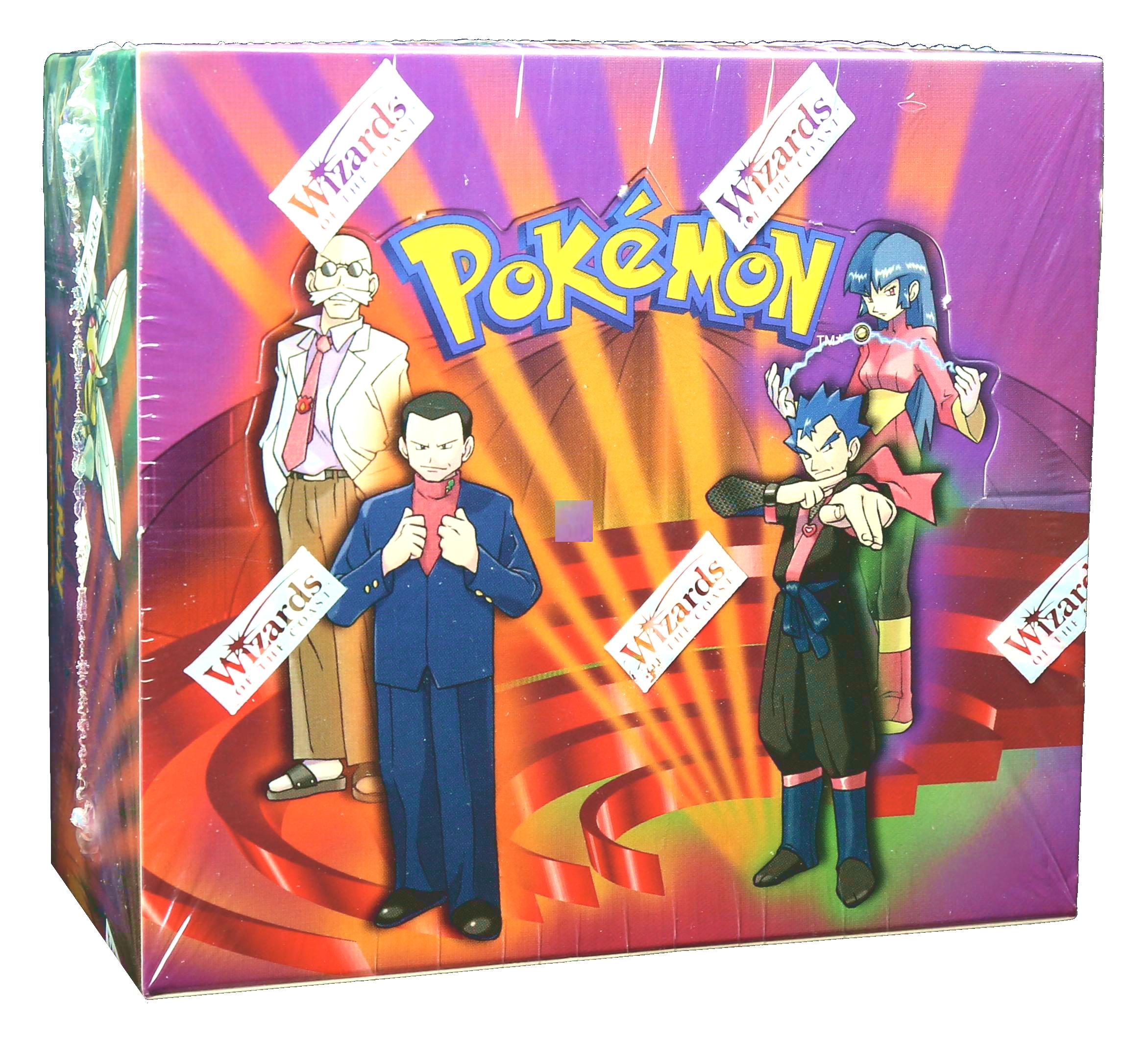 gym challenge 1st edition booster box 2000 Pokemon Pack Blaine Art PSA 8 NM-MT on Fanatics Collect The Best Pokemon trainers Gym Challenge - Booster Box