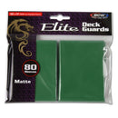 Matte Elite Deck Guard 80 (Green) | BCW