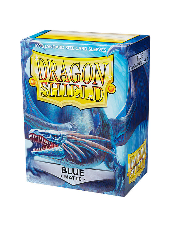 Matte Standard Sleeves (Blue) | Dragon Shield