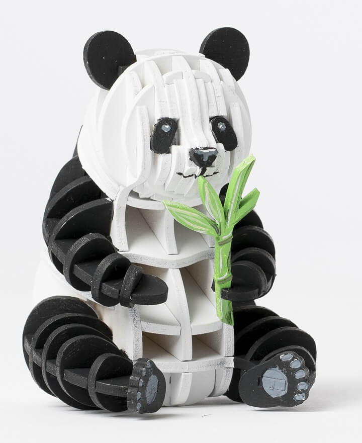 Panda: 3D Wood Model | IncrediBuilds Animal Collection