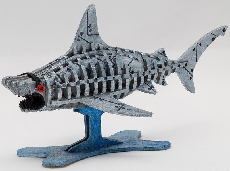 Shark: 3D Wood Model | IncrediBuilds Animal Collection