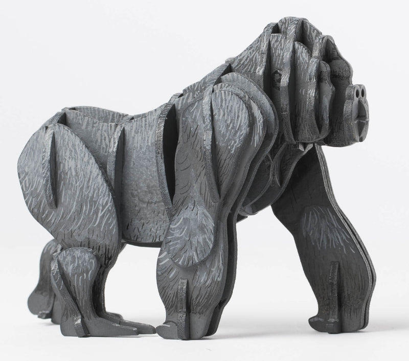 Gorilla: 3D Wood Model | IncrediBuilds Animal Collection