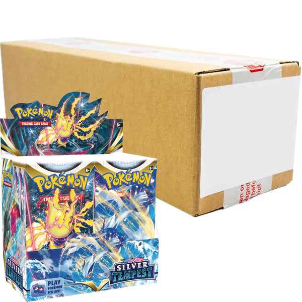 Silver Tempest Booster Case (6) | Pokemon TCG Silver Tempest Booster Case (6) | Pokemon TCG