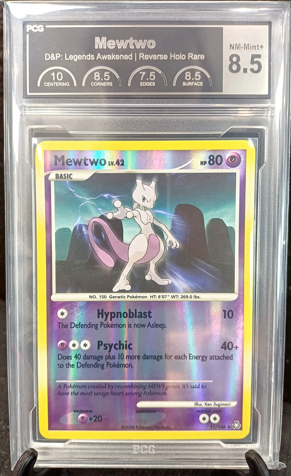 Mewtwo (11/146 Reverse) | D&P: Legends Awakened [PCG 8.5]