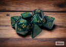 Scarab Jade/gold Polyhedral 7-Dice Set | Chessex