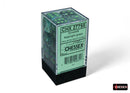 Borealis Kelp/light green Luminary 16mm d6 Dice Block (12 dice)