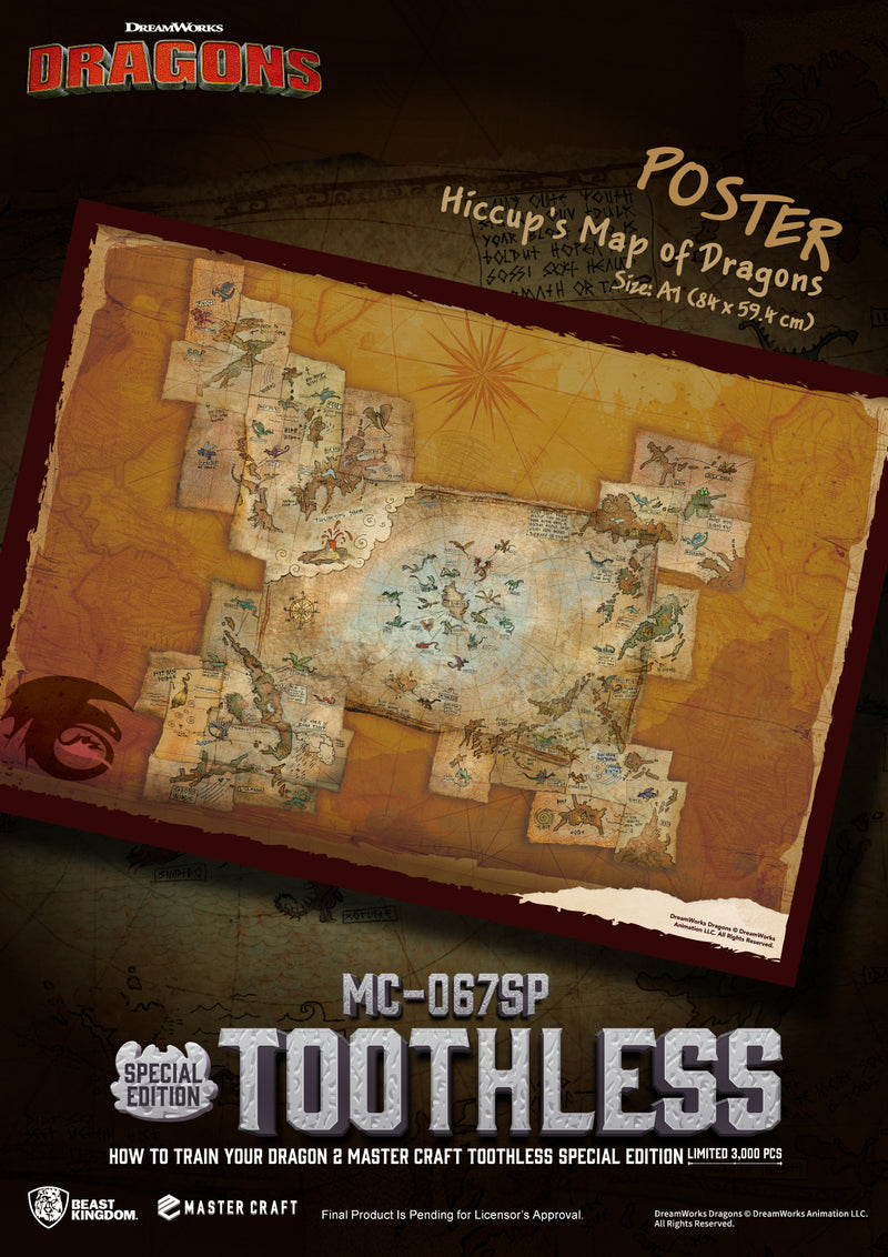 MC-067SP HTTYD2 Master Craft - Toothless