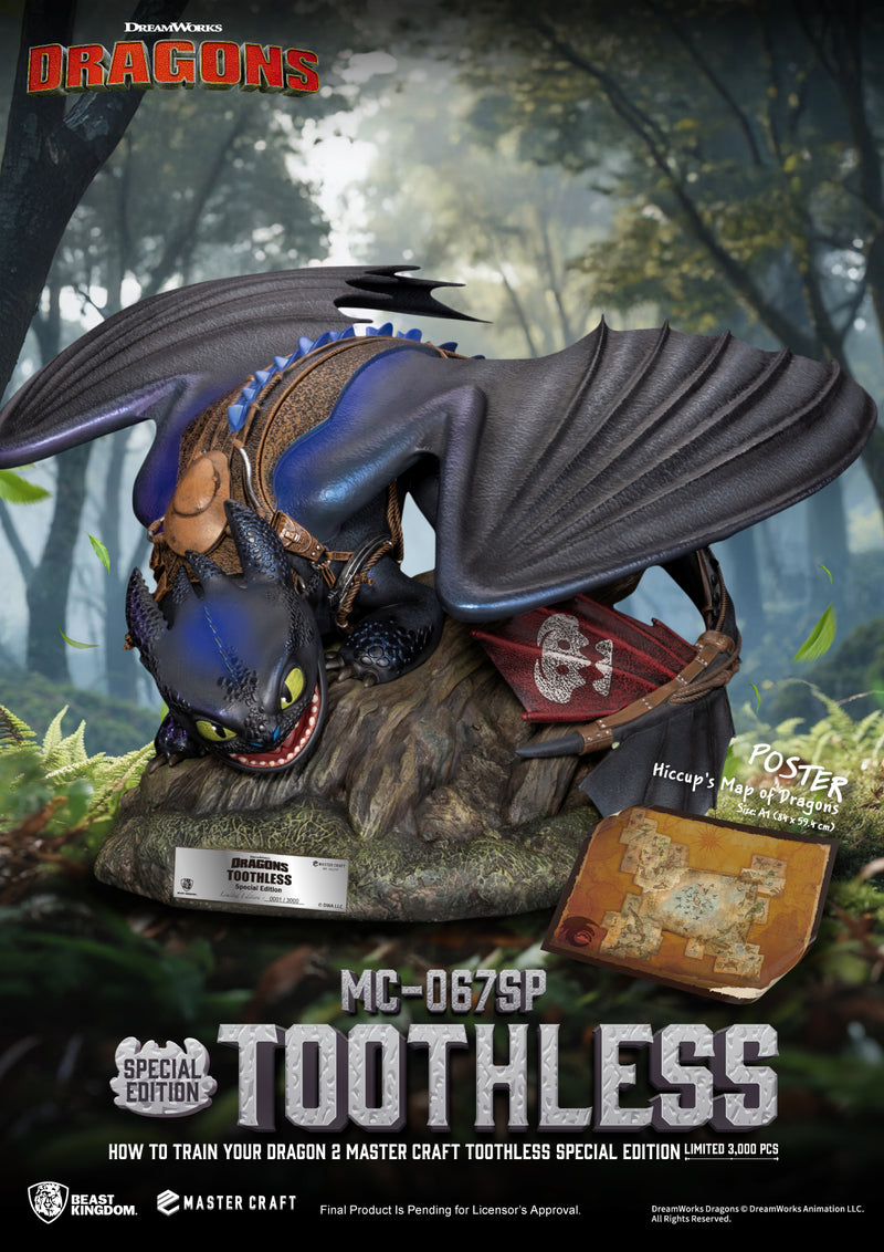 MC-067SP HTTYD2 Master Craft - Toothless