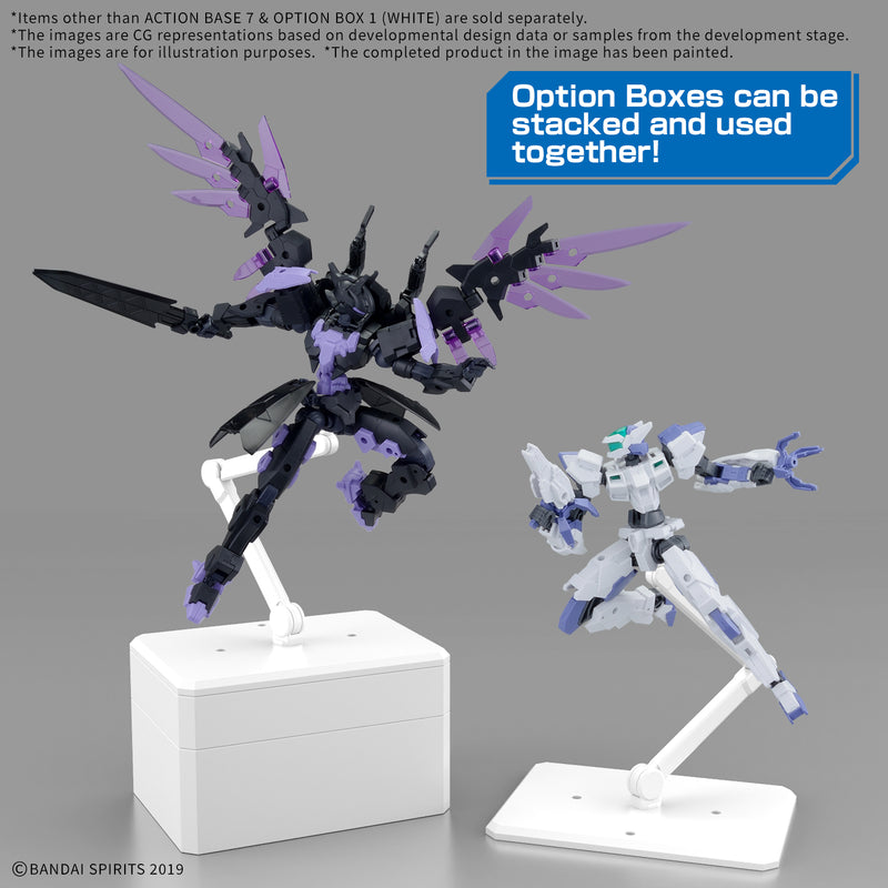 Action Base 7 & Option Box 1 (White)