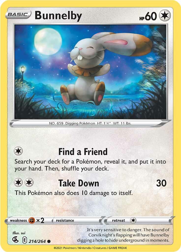 Bunnelby (214/264) [Sword & Shield: Fusion Strike]