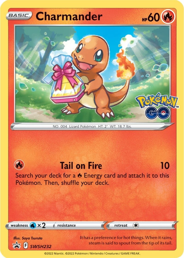 Charmander (SWSH232) [Sword & Shield: Black Star Promos]