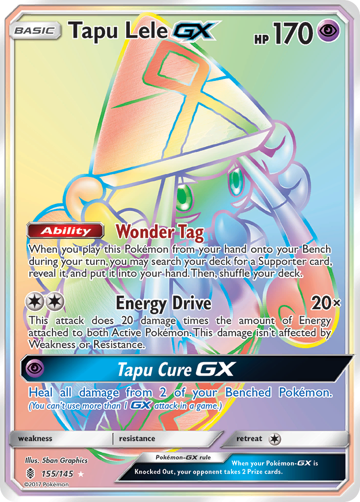 Tapu Lele GX (155/145) [Sun & Moon: Guardians Rising]