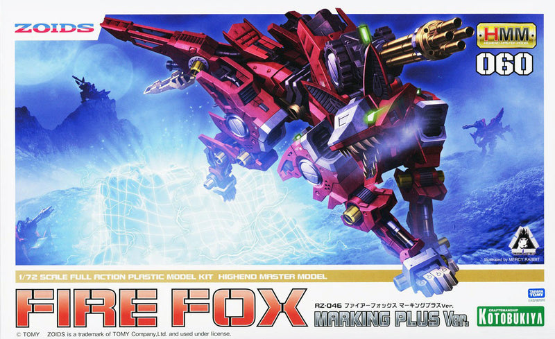 RZ-046 Fire Fox (Marking Plus Ver.) | HMM 1/72 Zoids