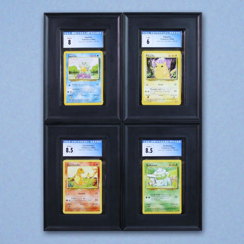 Interlocking Graded Card Frames - Black | BCW