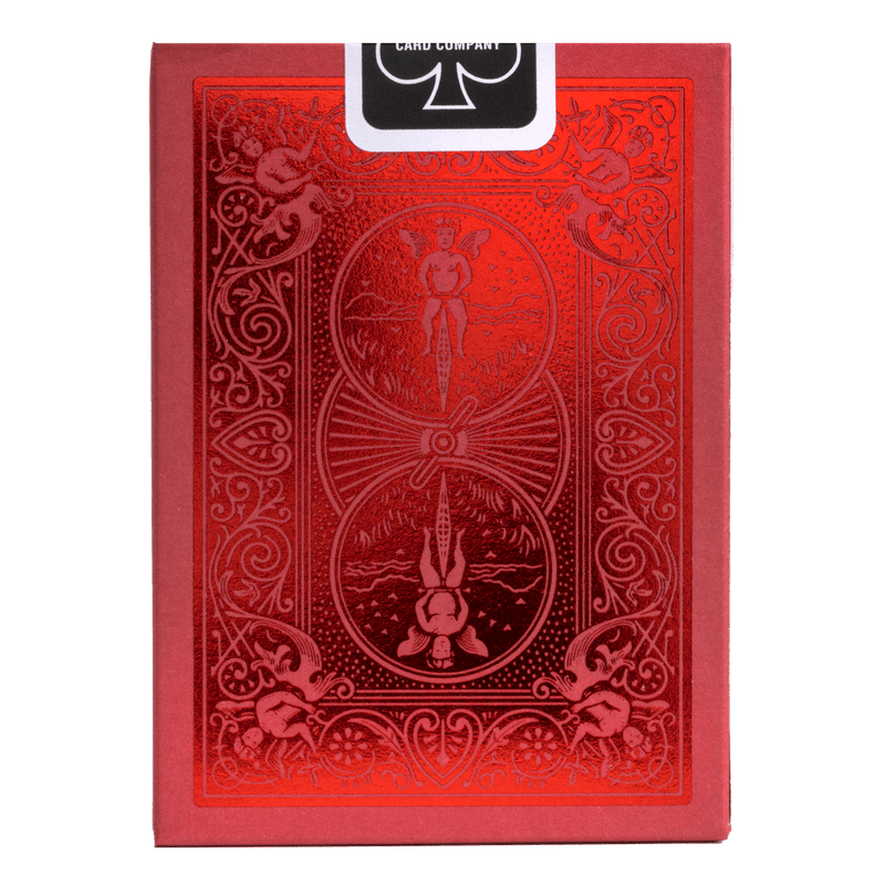 Bicycle Metalluxe Red 2022 Playing Cards