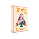 Bicycle Pink Unicorn Playing Cards