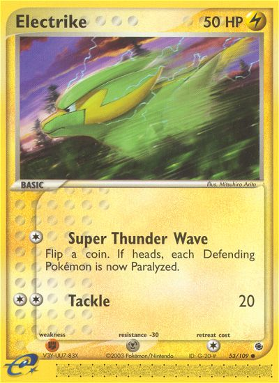 Electrike (53/109) [EX: Ruby & Sapphire]