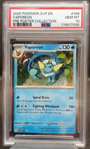 Vaporeon SVP-168 | Prismastic Poster Collection [PSA 10]