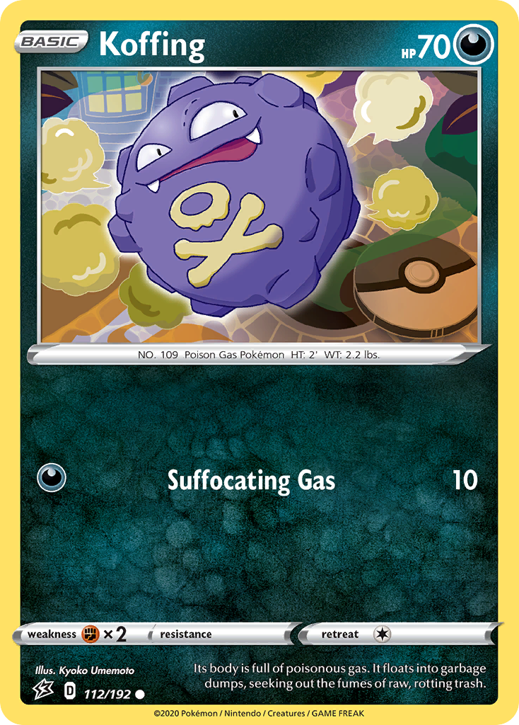 Koffing (112/192) [Sword & Shield: Rebel Clash]