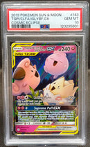 Togepi & Cleffa & Igglybuff GX 143/236 | S&M: Cosmic Eclipse [PSA 10]