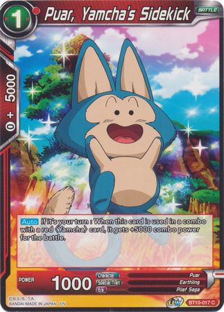 Puar, Yamcha's Sidekick (BT10-017) [Rise of the Unison Warrior 2nd Edition]