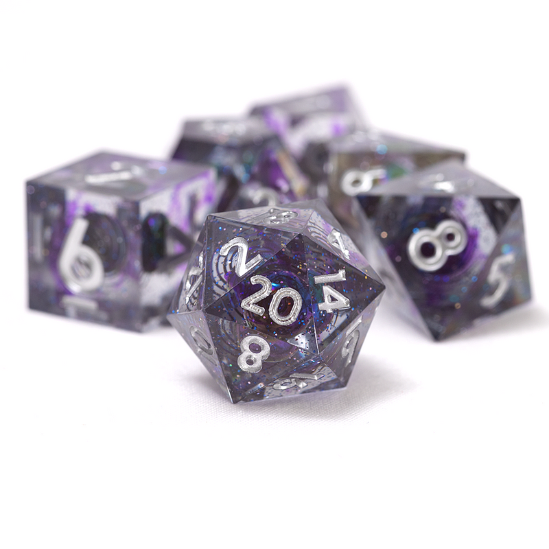 Sharp Midnight Dice Set | Sirius Dice