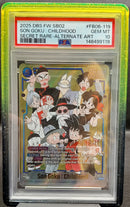Son Goku: Childhood FB06-119 SCR Alt Art | DBS FW (SB02) [PSA 10]