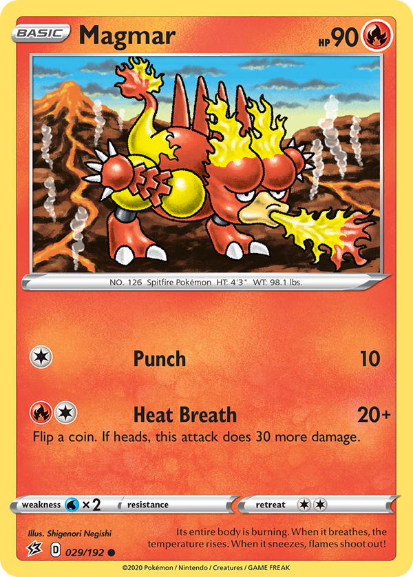 Magmar (029/192) [Sword & Shield: Rebel Clash]