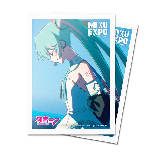 Hatsune Miku 10th Anniversary - 100ct Deck Protector Sleeves (Patience) | Ultra Pro